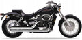 Naklejki na motocykl Honda Shadow Vt 750 Spirit 2001 Czarny - Juula