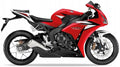 Naklejki na motocykl Honda Cbr 1000 Rr 2012 Fireblade Czerwony R334 - Juula