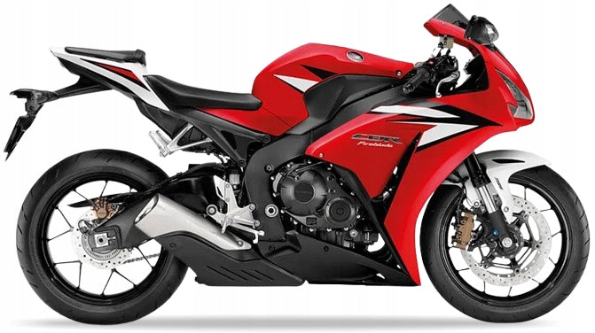 Naklejki na motocykl Honda Cbr 1000 Rr 2012 Fireblade Czerwony R334 - Juula