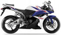 NAKLEJKI JUULA NA MOTOCYKL DO HONDA CBR 600 RR 2011 BIAŁY NH196