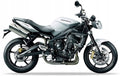 NAKLEJKI NA MOTOCYKL JUULA DO TRIUMPH STREET TRIPLE 675 R 2012 CRYSTAL BIAŁY