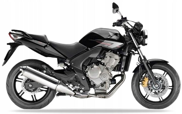 Naklejki na motocykl Honda Cbf 600 N 2010 Czarny Nha84 - Juula