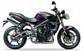NAKLEJKI NA MOTOCYKL JUULA DO TRIUMPH STREET TRIPLE 675 2012 IMPERIAL PURPUROWY
