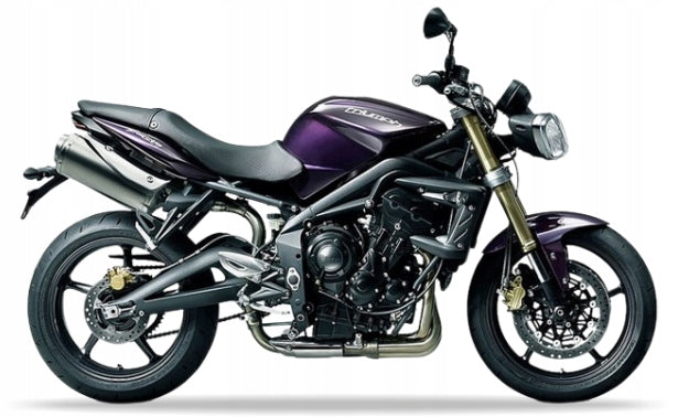 NAKLEJKI NA MOTOCYKL JUULA DO TRIUMPH STREET TRIPLE 675 2012 IMPERIAL PURPUROWY