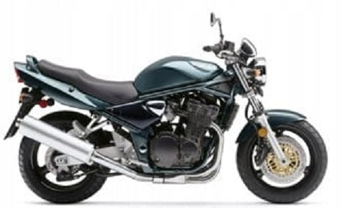 NAKLEJKI SUZUKI GSF 1200 N BANDIT 1995-2000 TURKUSOWY