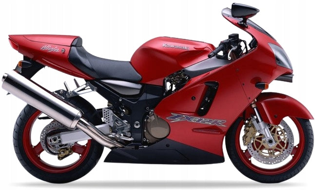 NAKLEJKI JUULA DO KAWASAKI ZX 12R 2000 CZERWONY A5