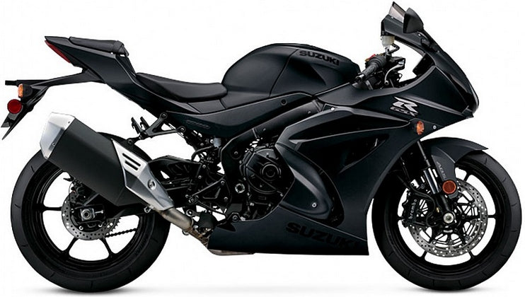 NAKLEJKI NA MOTOCYKL JUULA DO SUZUKI GSX-R 1000 2022 MAT CZARNY NO.2 YKV