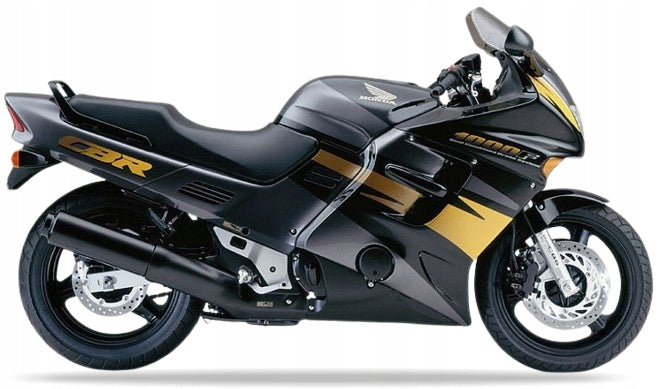 NAKLEJKI NA MOTOCYKL JUULA DO HONDA CBR 1000 F 1995 CZARNY NH1DA