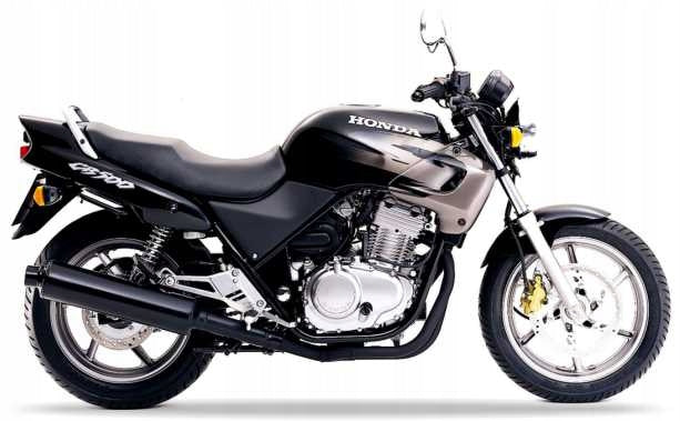 NAKLEJKI NA MOTOCYKL JUULA DO HONDA CB 500 1998-1999 CZARNY NH1F