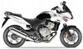Naklejki na motocykl Honda Cbf 600 S 2010-2013 Biało-Czarny Nha16 - Juula