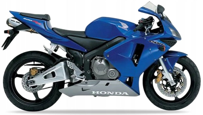 NAKLEJKI JUULA NA MOTOCYKL DO HONDA CBR 600 RR 2004 NIEBIESKI PB215