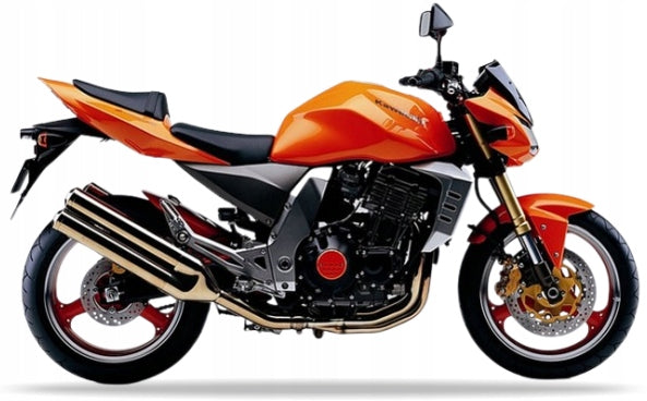 NAKLEJKI NA MOTOCYKL JUULA DO KAWASAKI Z 1000 2004-2006 POMARAŃCZOWY 470