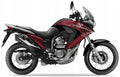 Naklejki na motocykl Honda Xl 700 V Transalp 2008-2011 Ciemny Czerwony R296 - Juula