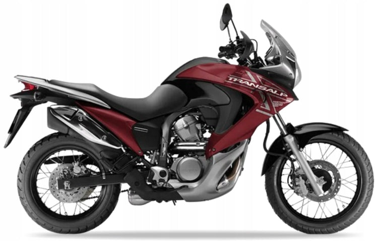 Naklejki na motocykl Honda Xl 700 V Transalp 2008-2011 Ciemny Czerwony R296 - Juula