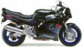 NAKLEJKI NA MOTOCYKL JUULA DO SUZUKI GSX-R 1100 1994 CZARNY 33J
