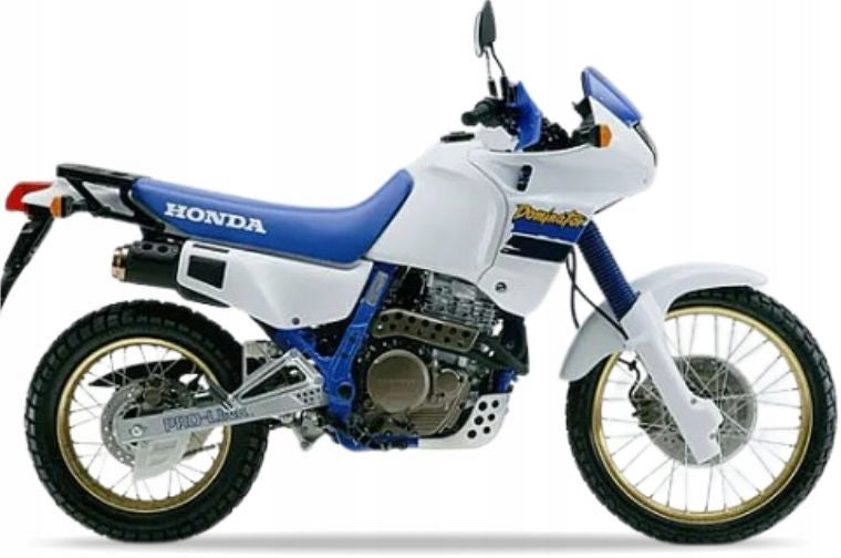 Naklejki na motocykl Honda Nx 650 Dominator 1990-1991 Biały Niebieski Nh196 - Juula