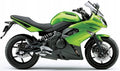 NAKLEJKI JUULA NA MOTOCYKL DO KAWASAKI ER 6F 2010 LIMONKOWO-ZIELONY 777