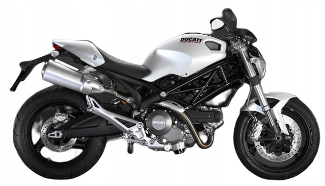 NAKLEJKI DUCATI MONSTER 696 2008-2010