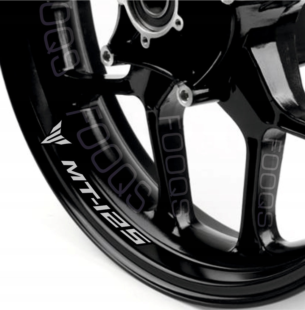 AUTOCOLLANTS DE JANTE JUULA POUR YAMAHA MT-125 