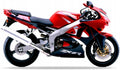 NAKLEJKI NA MOTOCYKL JUULA DO KAWASAKI ZX 6R 1999 CZERWONY B1