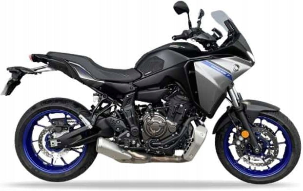 Autocollants JUUL pour Yamaha MT-07 Tracer GT 2021 Noir 