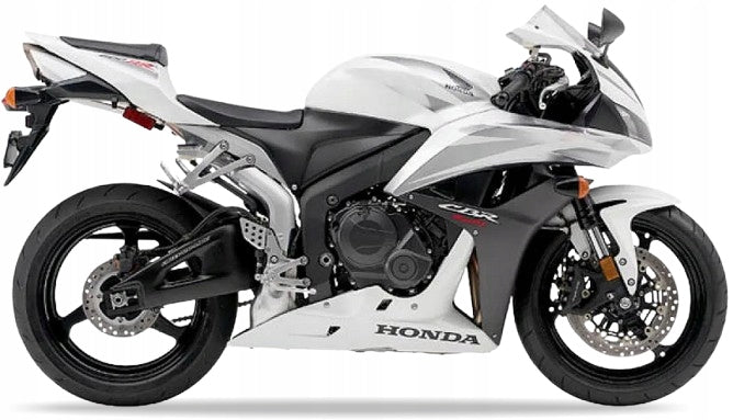 JUUL MOTORCYCLE STICKERS FOR HONDA CBR 600 RR 2007 USA WHITE NHA66EA 