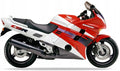 Naklejki na motocykl Honda Cbr 1000 F 1995 Czerwony R201A - Juula