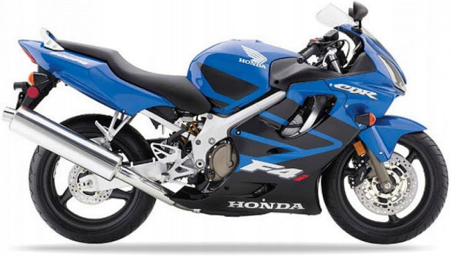 Naklejki na motocykl Honda Cbr 600 F4 2001-2006 Niebieski Pb215 Czarny - Juula