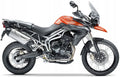 NAKLEJKI NA MOTOCYKL JUULA DO TRIUMPH TIGER 800 XC 2011-2012 POMARAŃCZOWY