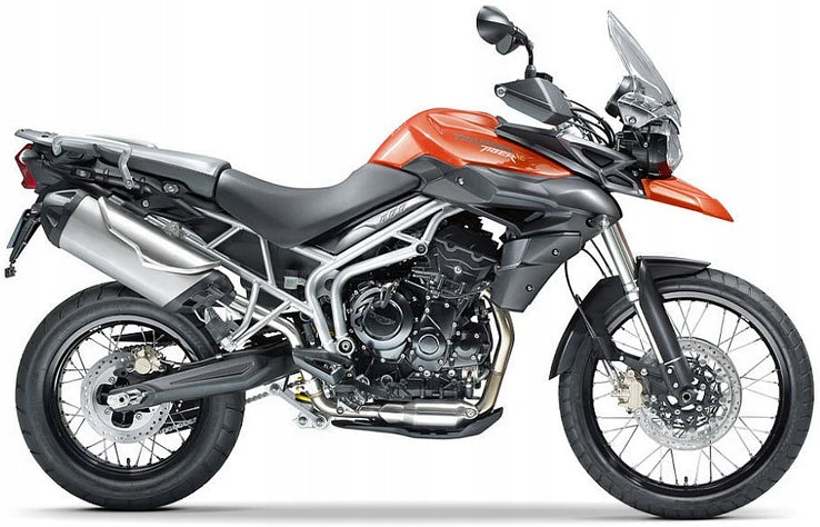 NAKLEJKI NA MOTOCYKL JUULA DO TRIUMPH TIGER 800 XC 2011-2012 POMARAŃCZOWY