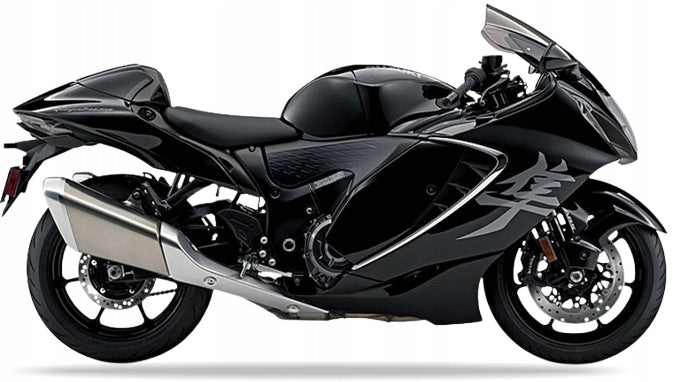 NAKLEJKI NA MOTOCYKL JUULA DO SUZUKI GSX 1300 R HAYABUSA 2023 KGL MAT CZARNY NO. 2 CZAR