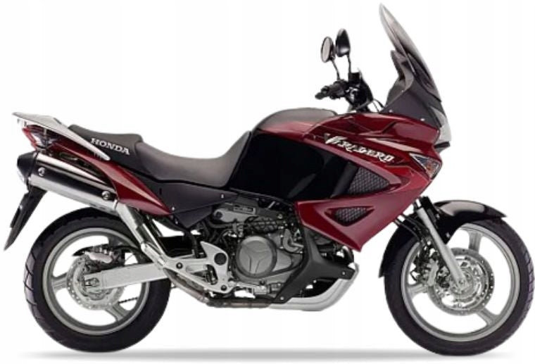 Naklejki na motocykl Honda Xl 1000 V Varadero 2007-2011 Czerwony R319 - Juula