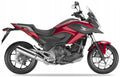 Naklejki na motocykl Honda Nc 700 X 2012-2013 Czerwony R201 - Juula