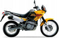 Naklejki na motocykl Honda Nx 650 Dominator 1996-2001 Żółty Y140N - Juula
