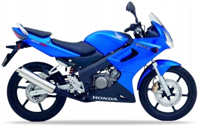Naklejki na motocykl Honda Cbr 125 R 2004-2005 Niebieski Pb325E Czarny - Juula