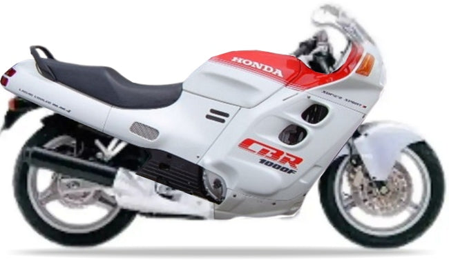 NAKLEJKI NA MOTOCYKL JUULA DO HONDA CBR 1000 F 1987 BIAŁY NH193K