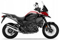 Naklejki na motocykl Honda Vfr 1200 X Crosstourer 2016-2018 Czerwony R343B - Juula