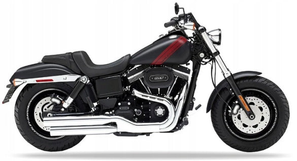 NAKLEJKI NA MOTOCYKL JUULA DO HARLEY DAVIDSON FXDF DYNA FAT BOB 2014-2016 CZARNY CZERW