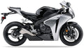 Naklejki na motocykl Honda Cbr 1000 Rr 2008 Usa Srebrny Czarny Nhb01E - Juula
