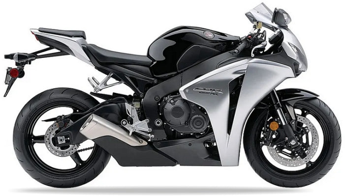 Naklejki na motocykl Honda Cbr 1000 Rr 2008 Usa Srebrny Czarny Nhb01E - Juula