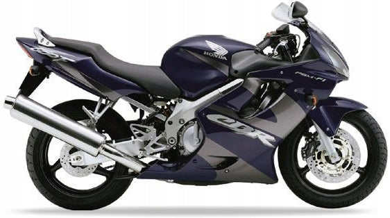 NAKLEJKI JUULA NA MOTOCYKL DO HONDA CBR 600 F 2002 CIEMNY NIEBIESKI PB257