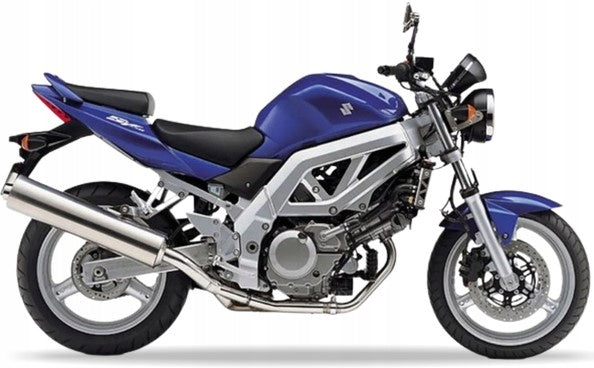 AUTOCOLLANTS MOTO JUULA POUR SUZUKI SV 650 2004 BLEU YC2 