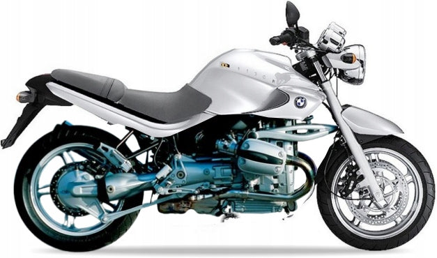 NAKLEJKI JUULA NA MOTOCYKL DO BMW R 1150 R 2002-2006 SREBRNY
