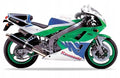 NAKLEJKI NA MOTOCYKL JUULA DO KAWASAKI ZXR 400 1993 ZIELONY
