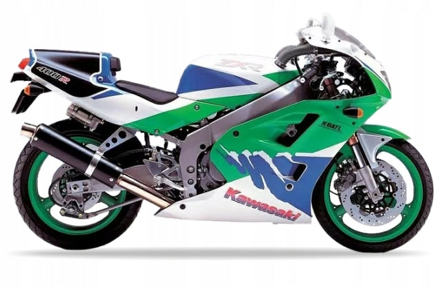 NAKLEJKI NA MOTOCYKL JUULA DO KAWASAKI ZXR 400 1993 ZIELONY
