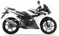 Naklejki na motocykl Honda Cbr 125 R 2007 Biały Nh196B - Juula