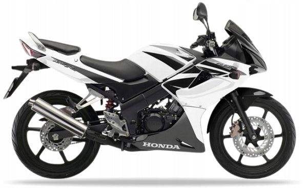 Naklejki na motocykl Honda Cbr 125 R 2007 Biały Nh196B - Juula