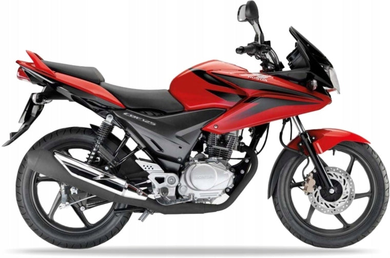 NAKLEJKI NA MOTOCYKL JUULA DO HONDA CBF 125 2009-2012 CZERWONY R321