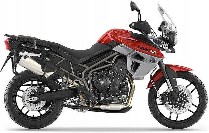 NAKLEJKI NA MOTOCYKL JUULA DO TRIUMPH TIGER 800 XRT 2016-2017 CZERWONY