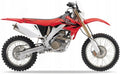 Naklejki na motocykl Honda CRF 250 X 2006 czerwony R292 - Juula
